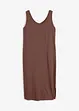 Robe en jersey avec fente, bonprix