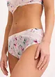 Lot de 2 slips Maxi à imprimé brillant, bonprix
