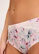 Lot de 2 slips Maxi à imprimé brillant, bonprix