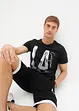 T-shirt Slim 100% coton, bonprix