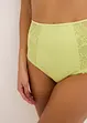 Slip taille haute avec dentelle, bonprix