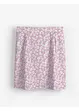 Mini-jupe en viscose fluide, bonprix