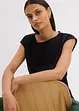 Top à base asymétrique en matière néoprène confortable, bonprix