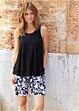 Short ample en viscose avec taille haute élastiquée, bonprix