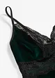 Body en velours ouvert, VENUS