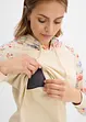 Sweat de grossesse 2en1 avec fonction allaitement, bonprix
