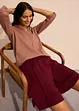Short ample en molleton, bonprix