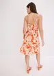 Robe imprimée en viscose à fines bretelles, bonprix