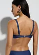 Haut de bikini à armatures, aspect jean, bonprix
