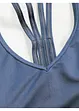 Bikini brassière (ens. 2 pces) aspect jean, bonprix