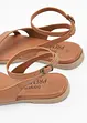 Sandales en cuir, bonprix