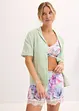 Lot de 2 shorts de pyjama en coton et viscose, bonprix