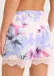 Lot de 2 shorts de pyjama en coton et viscose, bonprix