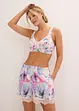 Lot de 2 shorts de pyjama en coton et viscose, bonprix