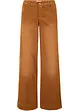 Pantalon large en velours côtelé extensible, bonprix