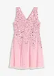 Robe courte à sequins, bonprix