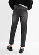 Jean mom taille haute, peu extensible, cropped, bonprix