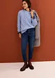 Jean thermique boyfriend taille mi-haute avec intérieur doux, bonprix