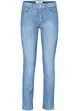 Jean slim taille mi-haute, cropped, bonprix