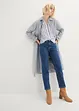 Jean Straight taille moyenne, raccourci, bonprix