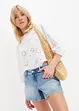 Short en jean, taille mi-haute, bonprix