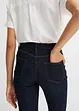 Jean droit taille mi-haute, extensible, bonprix
