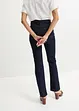 Jean droit taille mi-haute, extensible, bonprix