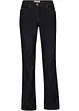Jean droit taille mi-haute, extensible, bonprix