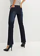 Jean droit taille mi-haute, extensible, bonprix