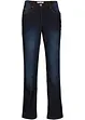 Jean droit taille mi-haute, extensible, bonprix