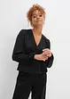 Blouse en satin style portefeuille, bonprix