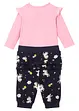 Body manches longues + pantalon sweat bébé (Ens. 2 pces.) coton, bonprix