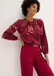 Blouse imprimée en viscose, bonprix