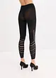 Legging avec bordures confort et broderie anglaise 80den, bonprix