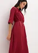 Robe midi en satin brillant, bonprix