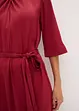 Robe midi en satin brillant, bonprix