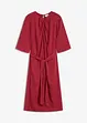 Robe midi en satin brillant, bonprix