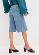 Bermuda en jean taille mi-haute, peu extensible, bonprix