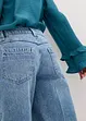 Bermuda en jean taille mi-haute, peu extensible, bonprix