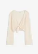 Gilet de plage transparent, aspect crochet, bonprix