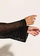Gilet de plage court, aspect crochet, bonprix