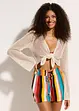 Gilet de plage transparent, aspect crochet, bonprix