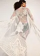 Kimono de plage transparent avec dentelle, bonprix