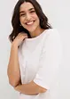 Lot de 2 T-shirts 100% coton, bonprix