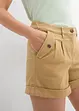 Short en twill, taille haute, bonprix
