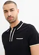 Polo à détails contrastants, bonprix