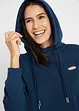 Robe molletonnée à capuche, bonprix