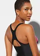 Maillot 1 pièce shorty, séchage rapide, bonprix
