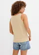 Lot de 2 débardeurs 100% coton, bonprix