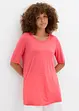 T-shirt long en viscose douce, bonprix
